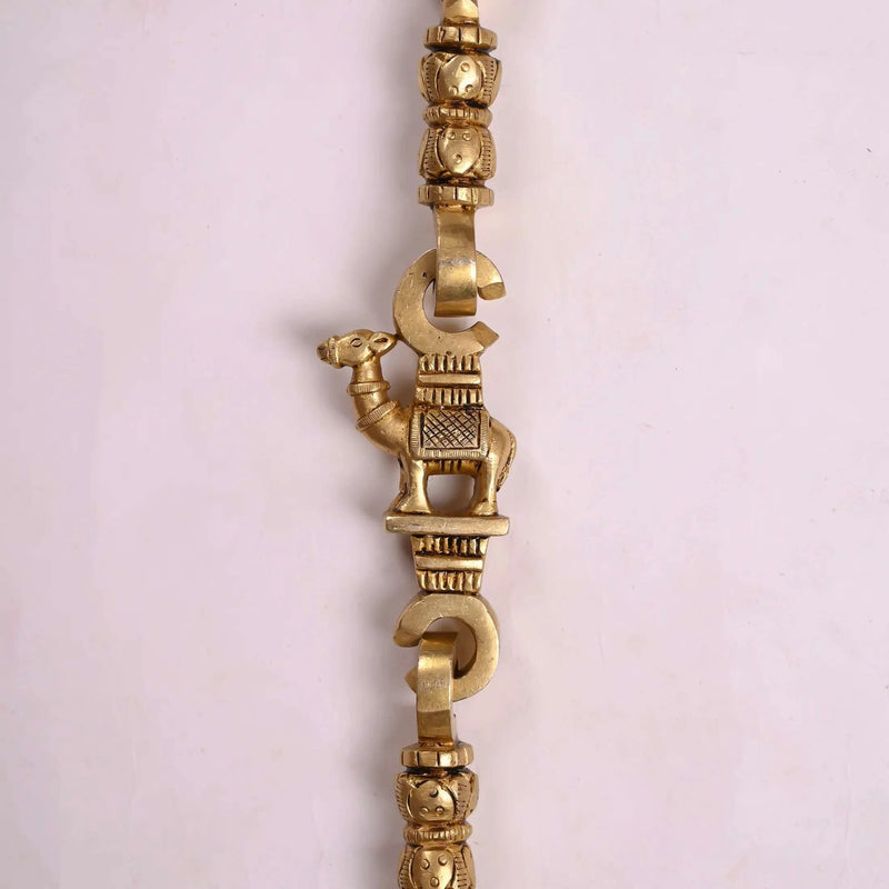 Brass Jhula Chains Set (84 Inch)