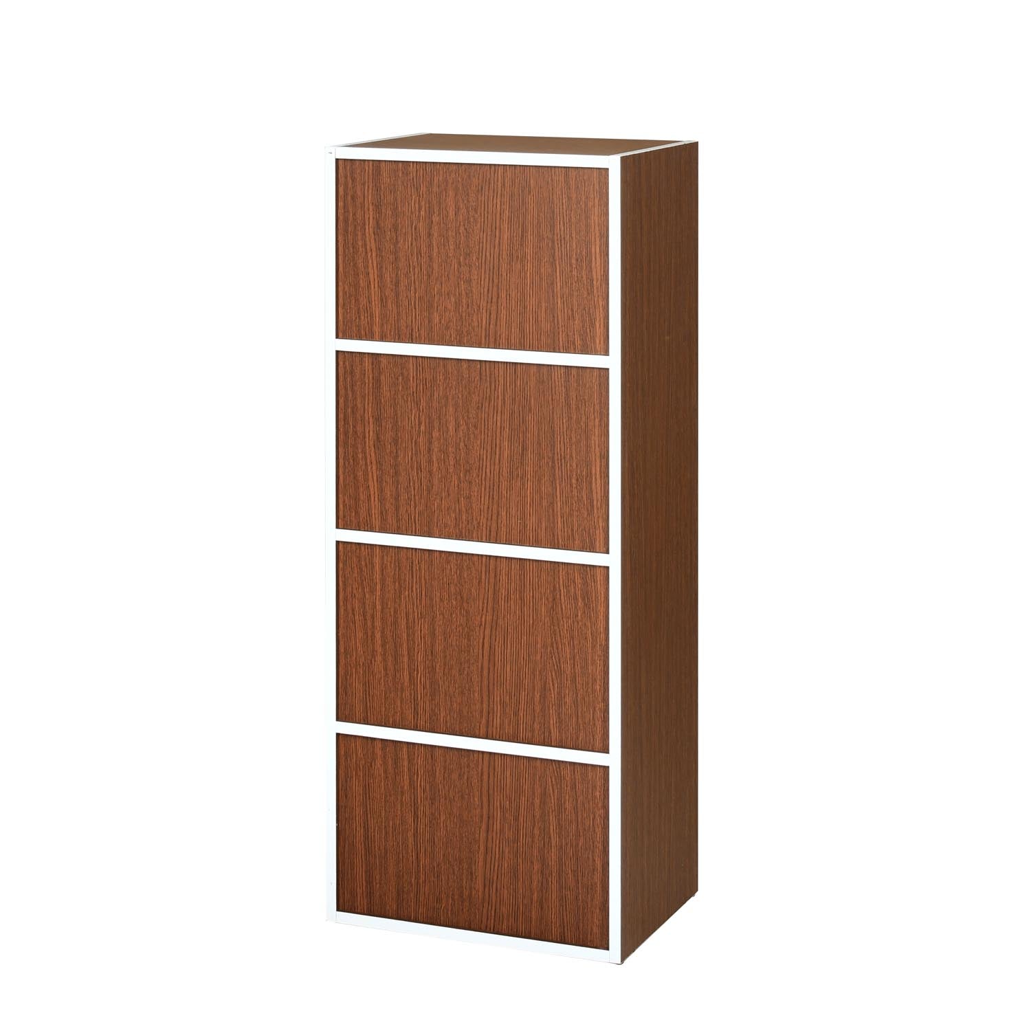 Nilkamal Halo 3+4+5 Tier Storage Cabinet (Urban Walnut)