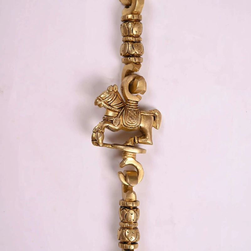 Brass Jhula Chains Set (84 Inch)