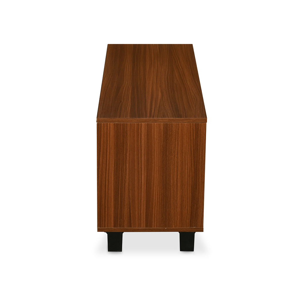 Nilkamal Clive TV Unit (Walnut and White)