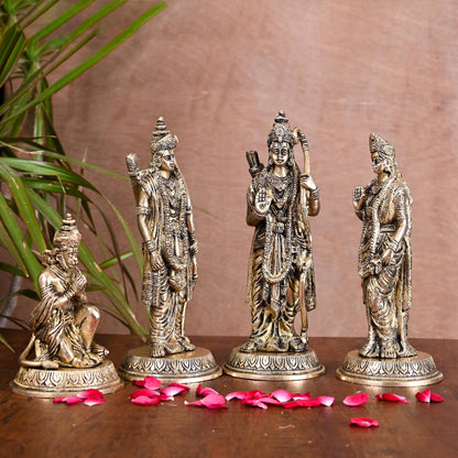 Brass Ram Darbar Idol Set