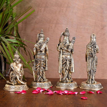 Brass Ram Darbar Idol Set