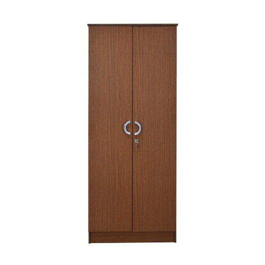 Nilkamal Massif 2 Door Wardrobe (Urban Walnut)