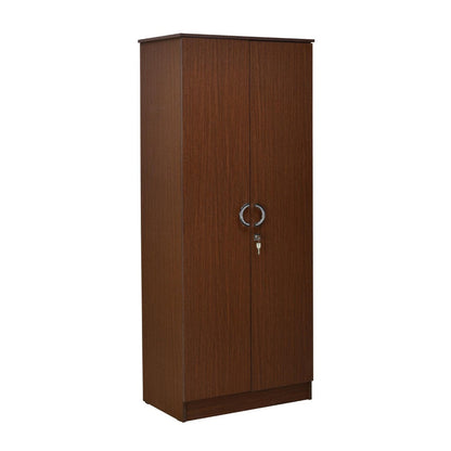 Nilkamal Massif 2 Door Wardrobe (Urban Walnut)