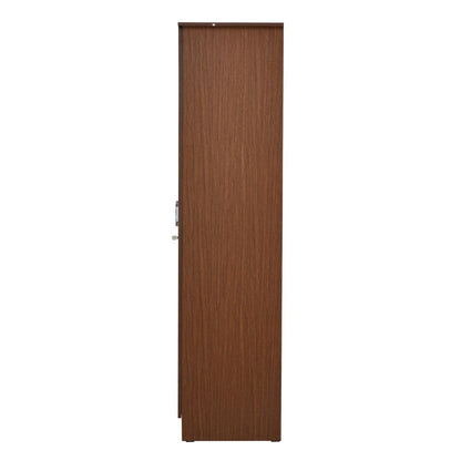 Nilkamal Massif 2 Door Wardrobe (Urban Walnut)
