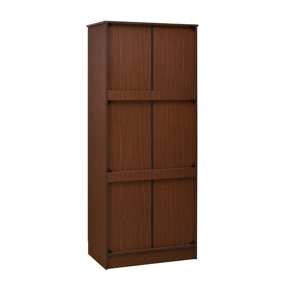 Nilkamal Massif 2 Door Wardrobe (Urban Walnut)