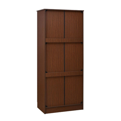 Nilkamal Massif 2 Door Wardrobe (Urban Walnut)