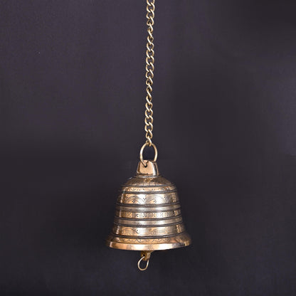 Brass Wall Hanging Temple Bell (26 Inch)