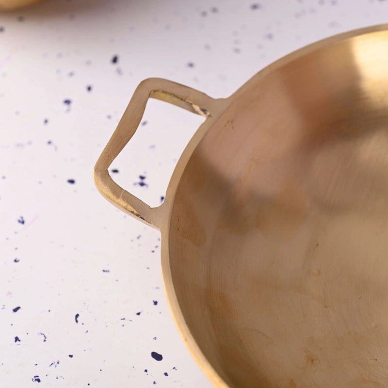 Brass Appam Pan / Frying Pan (12 Inch)