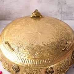 Brass Ashtalakshmi Urli