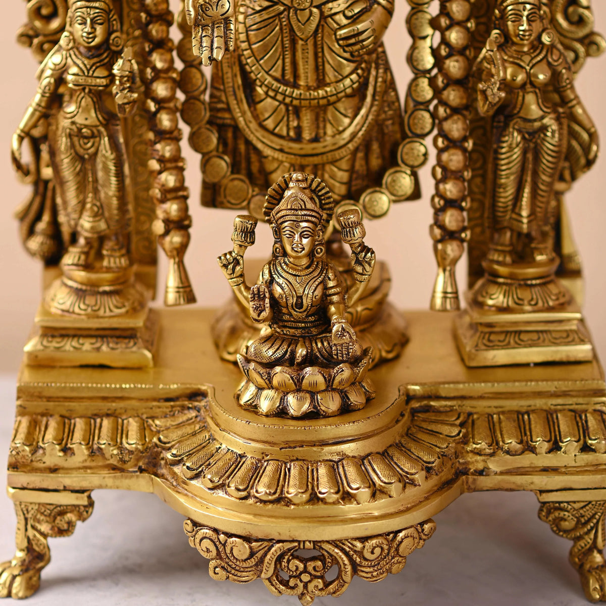 Brass Frame Tirupati Balaji/Venkateshwar Idol (23 Inch)