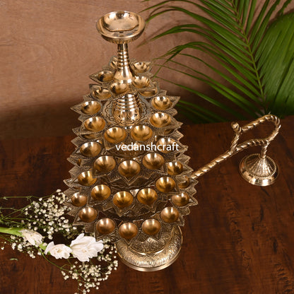 Brass Traditional Ganga Aarti (18 Inch)