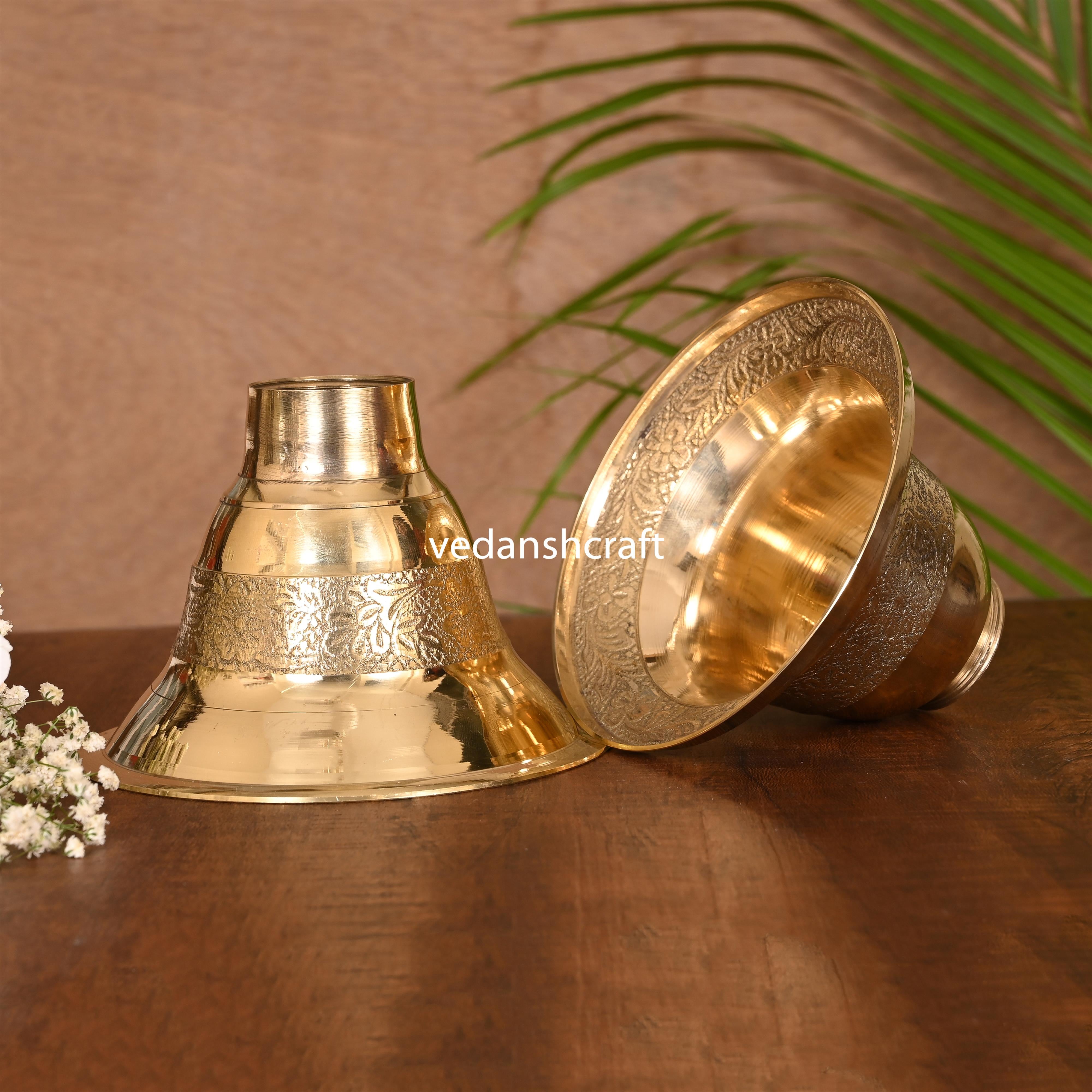 Brass Antique Spit Bowl