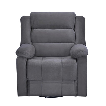 Nilkamal Sierra 1 Seater Rocker & Swivel Recliner Sofa (Brown)