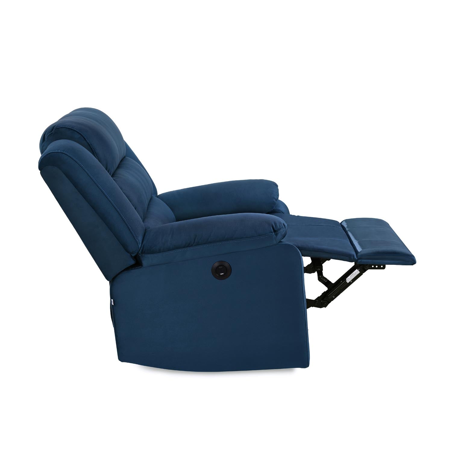 Nilkamal Sierra 1 Seater Electric Recliner Sofa (Blue)
