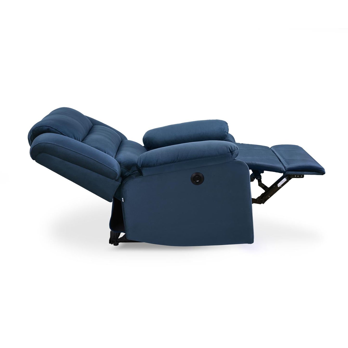 Nilkamal Sierra 1 Seater Electric Recliner Sofa (Blue)