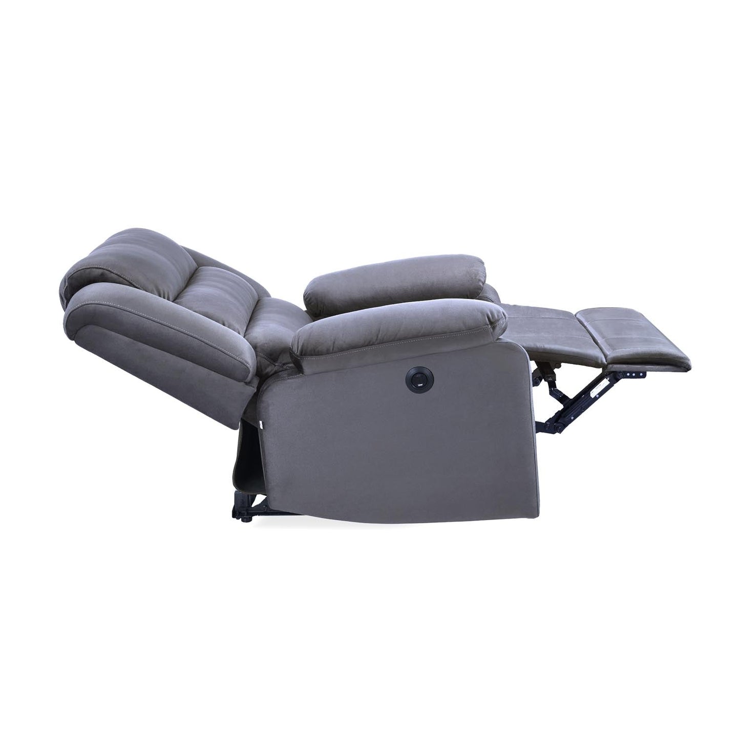 Nilkamal Sierra 1 Seater Electric Recliner Sofa (Brown)