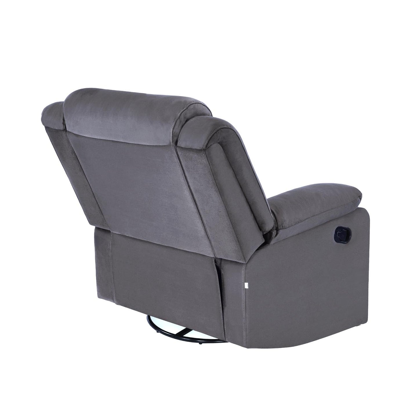 Nilkamal Sierra 1 Seater Rocker & Swivel Recliner Sofa (Brown)