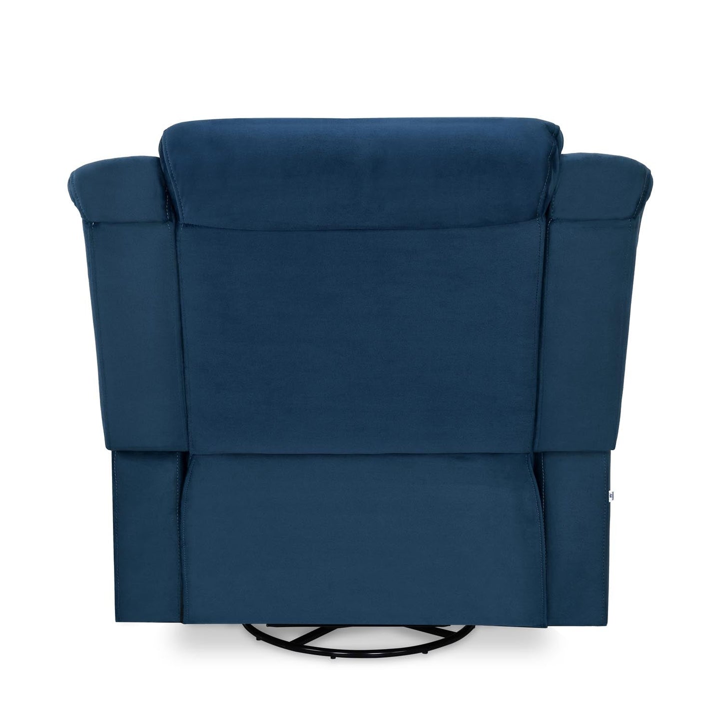 Nilkamal Sierra 1 Seater Rocker & Swivel Recliner Sofa (Blue)