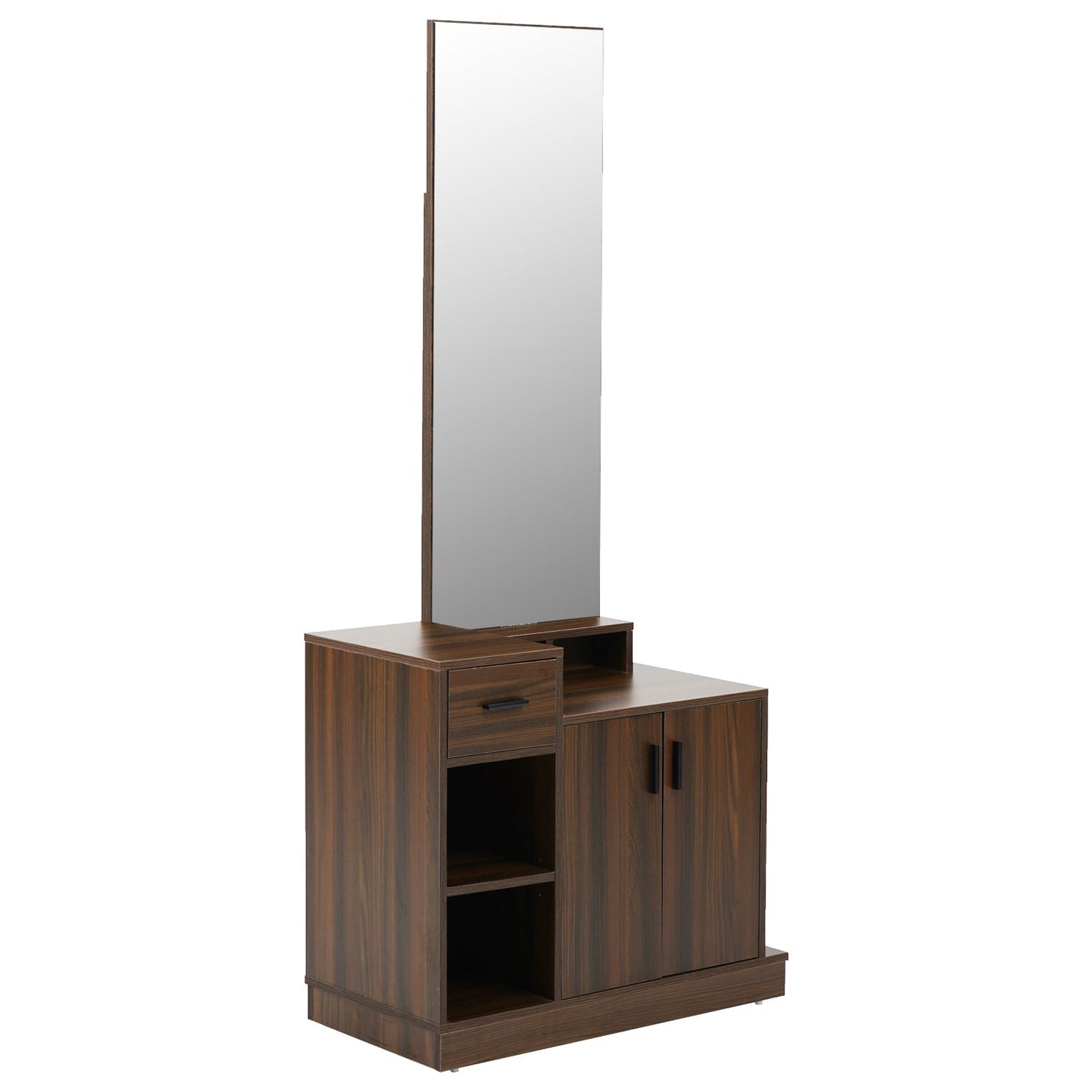 Nilkamal Dyson Dresser with Mirror (Classic Walnut)