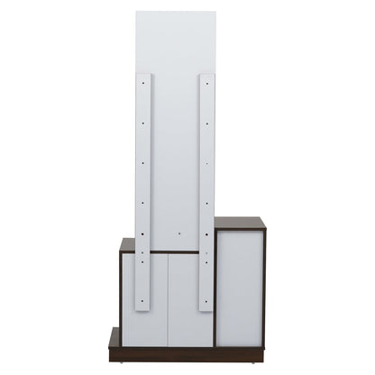 Nilkamal Dyson Dresser with Mirror (Classic Walnut)