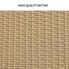 Tonio Outdoor Swimming Poolside Lounger (Beige)