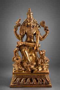 Dakshinamurthy 4-Inch Panchaloha Idol