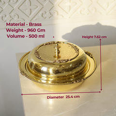 Brass Casserole / Pital Donga / Tureen