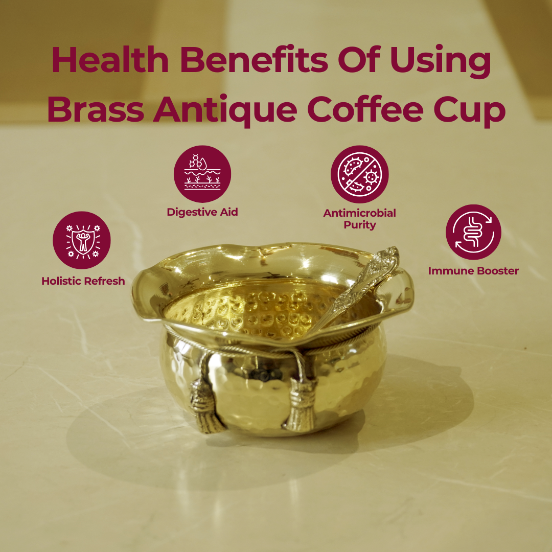 Brass Tie Bowl with Velvet Box