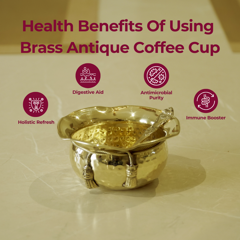 Brass Tie Bowl with Velvet Box