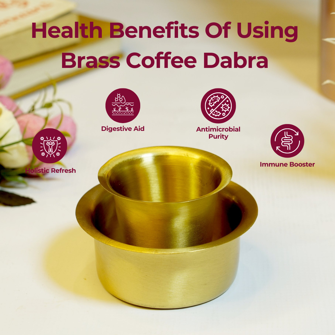 Brass Coffee Dabra Matte Finish