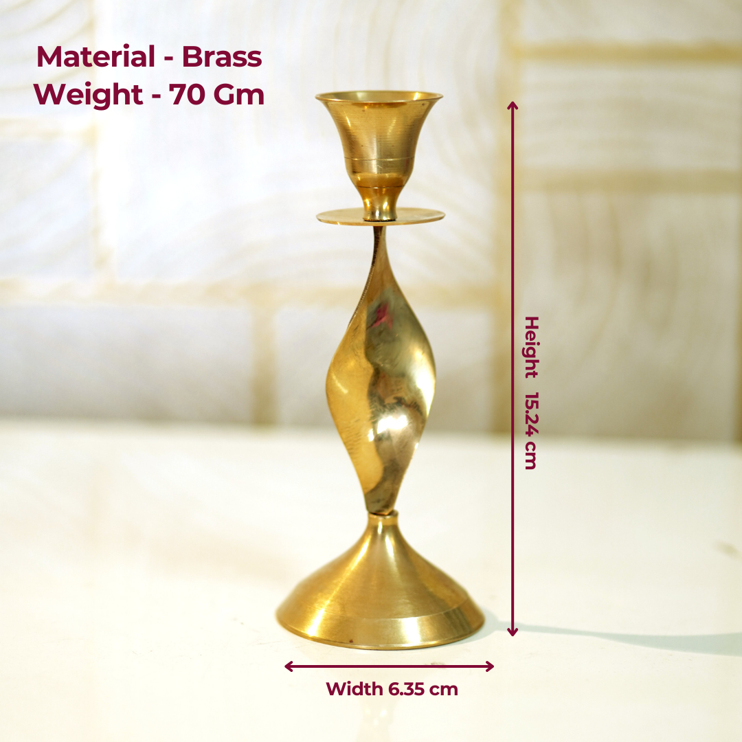Brass Candle Holder | Pital Candle Stand