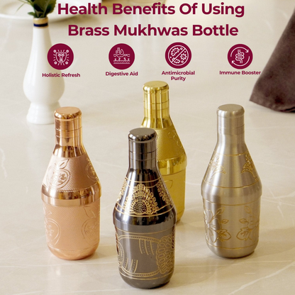 Brass Mukhwas Bottle