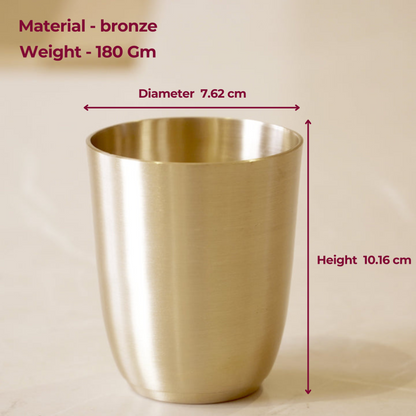 Kansa / Bronze glasses matte finish