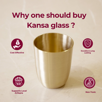 Kansa / Bronze glasses matte finish