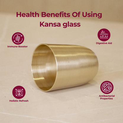 Kansa / Bronze glasses matte finish