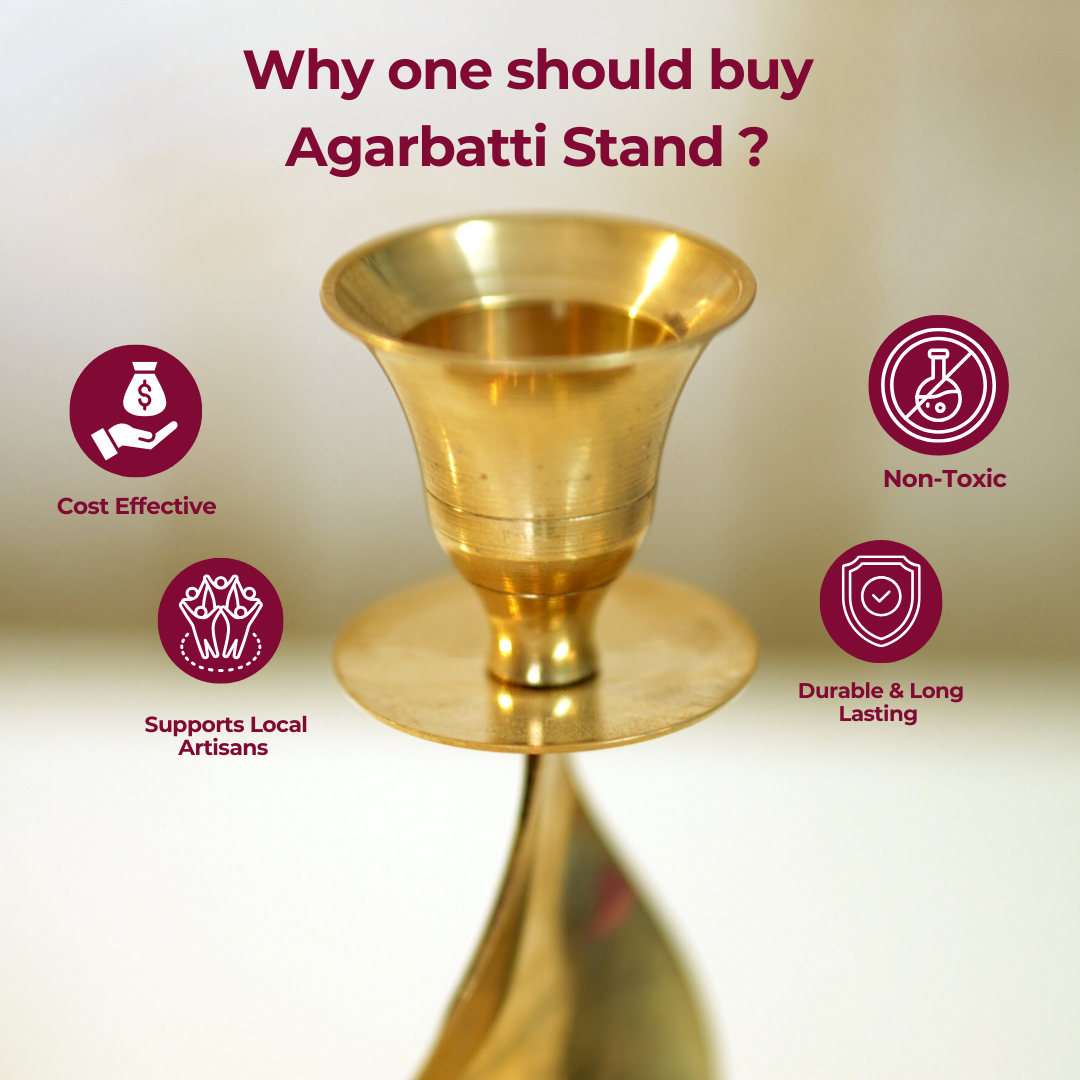 Brass Candle Holder | Pital Candle Stand