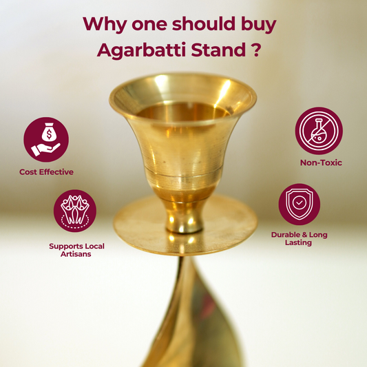 Brass Candle Holder | Pital Candle Stand