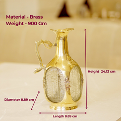 Brass Vintage Old Monk Jug