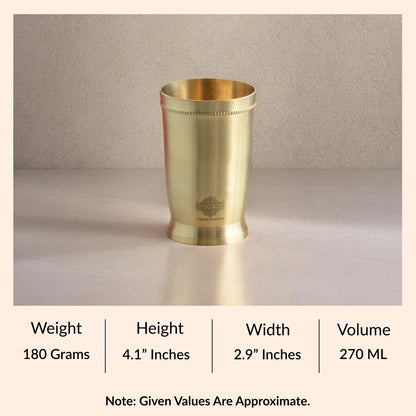 Pure Brass Matt Finish Glass