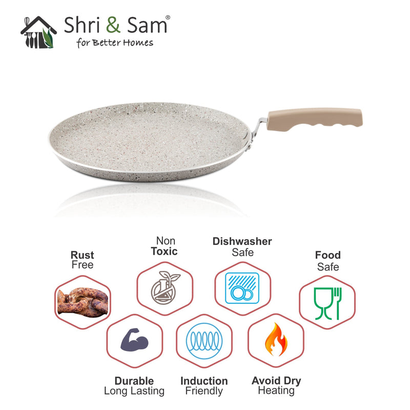 Aluminium Non-Stick Dosa Tawa Rockline