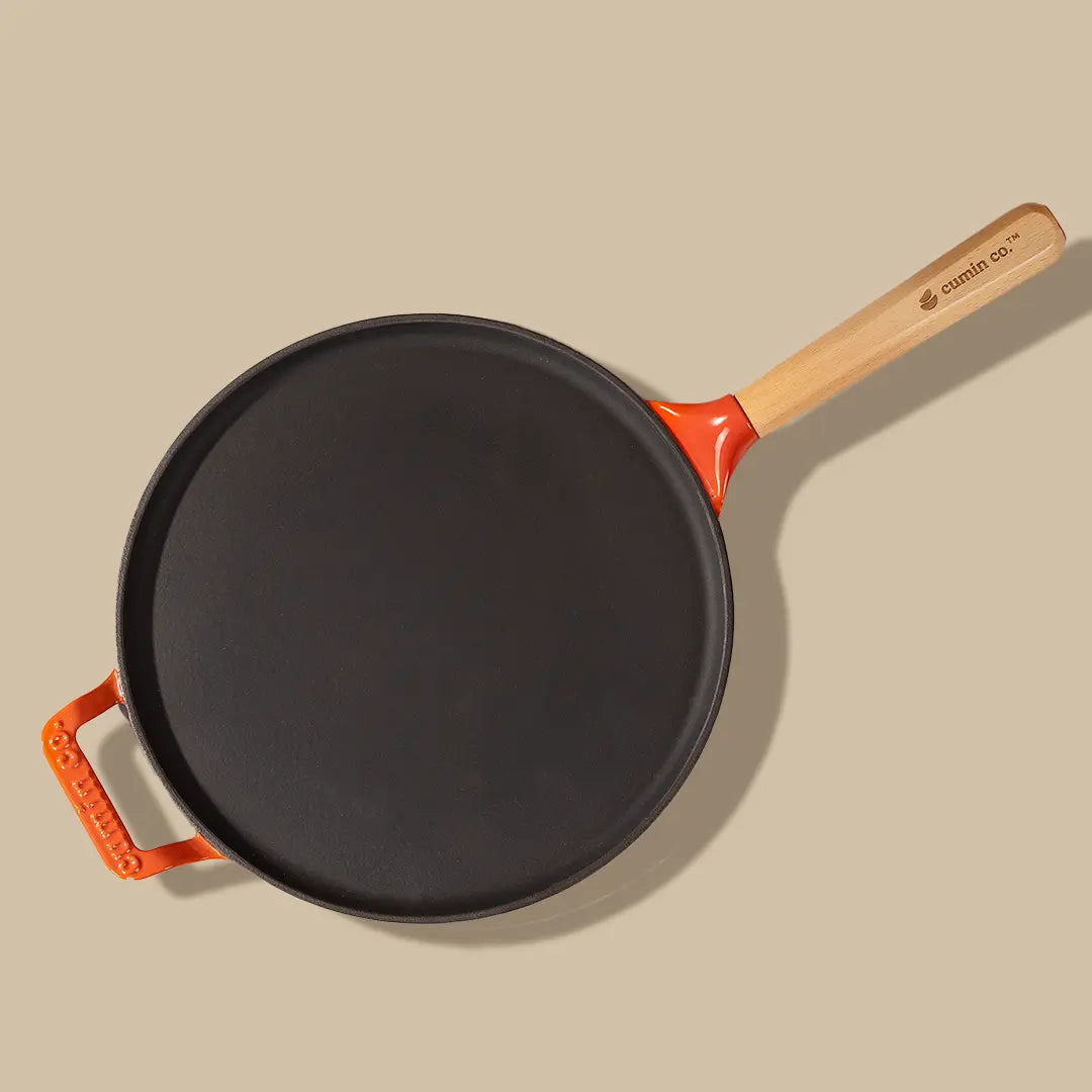 No. 11 Enamel Cast Iron Dosa Tawa (28cm)