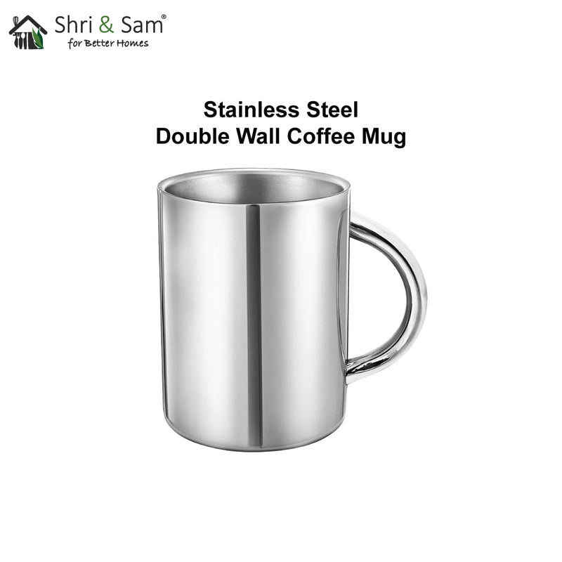 Stainless Steel Double Wall Coffee Mug