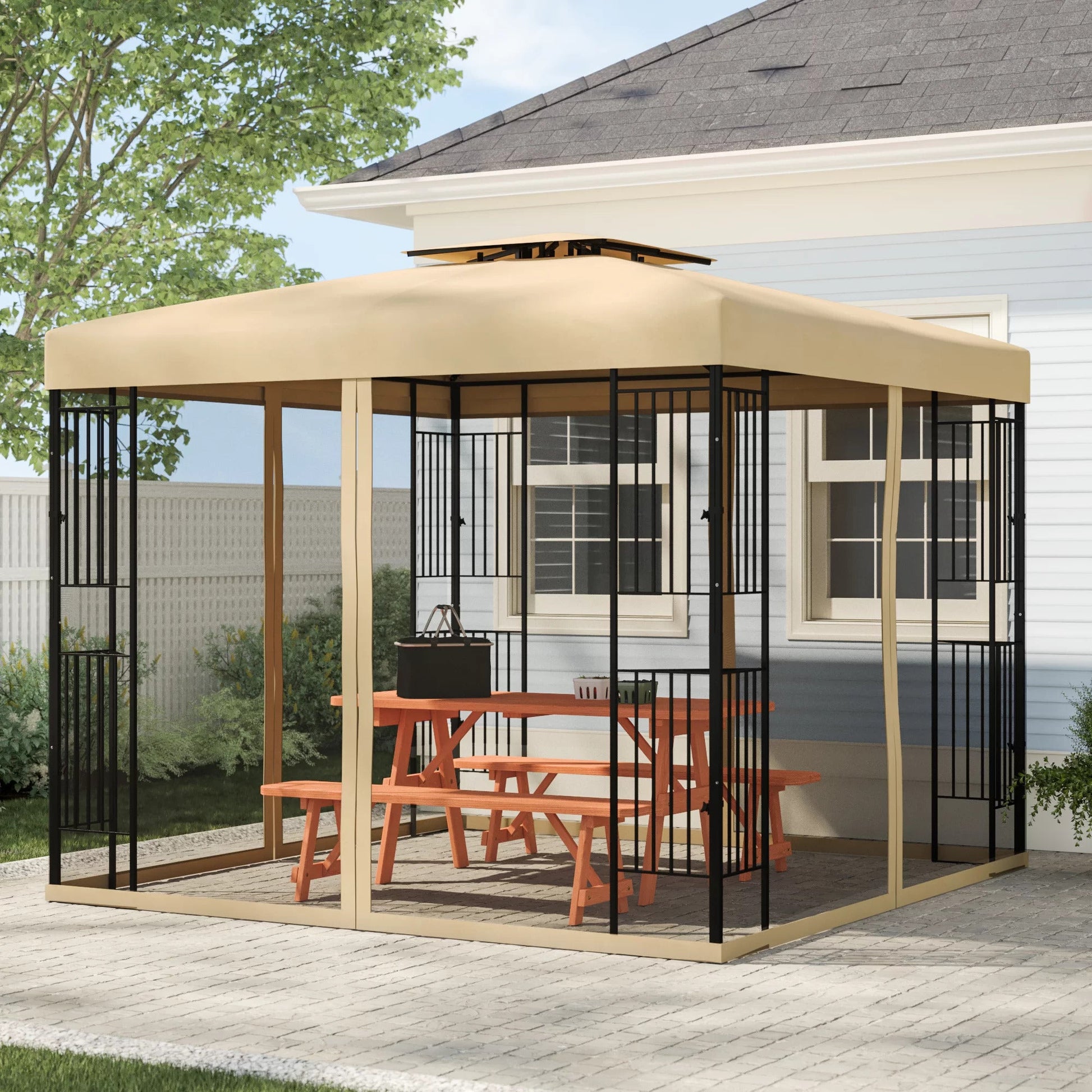 Alma Outdoor Gazebo For Garden,Terrace