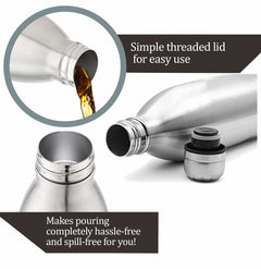 Personalized Duo Deluxe Thermosteel Water Bottle (Milton)