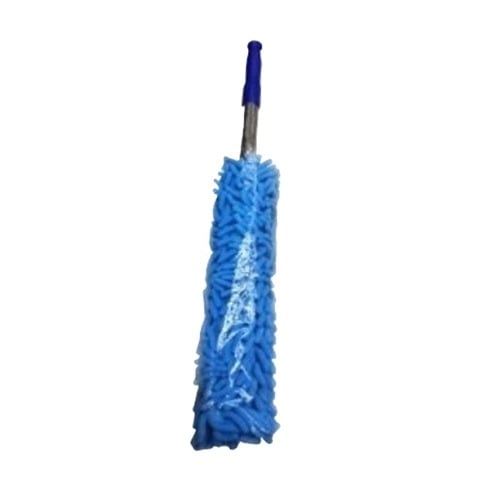 Generic Blue Chenille Extendable Handle Auto Car Duster Dust Brush Cleaning Tool