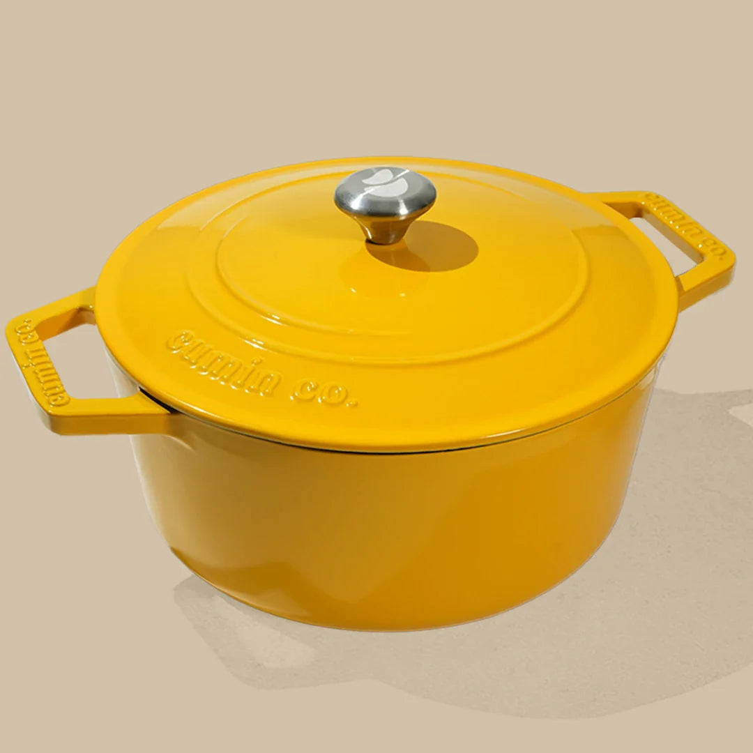 No. 10 Enamel Cast Iron Dutch Oven (5L)