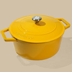 No. 10 Enamel Cast Iron Dutch Oven (5L)