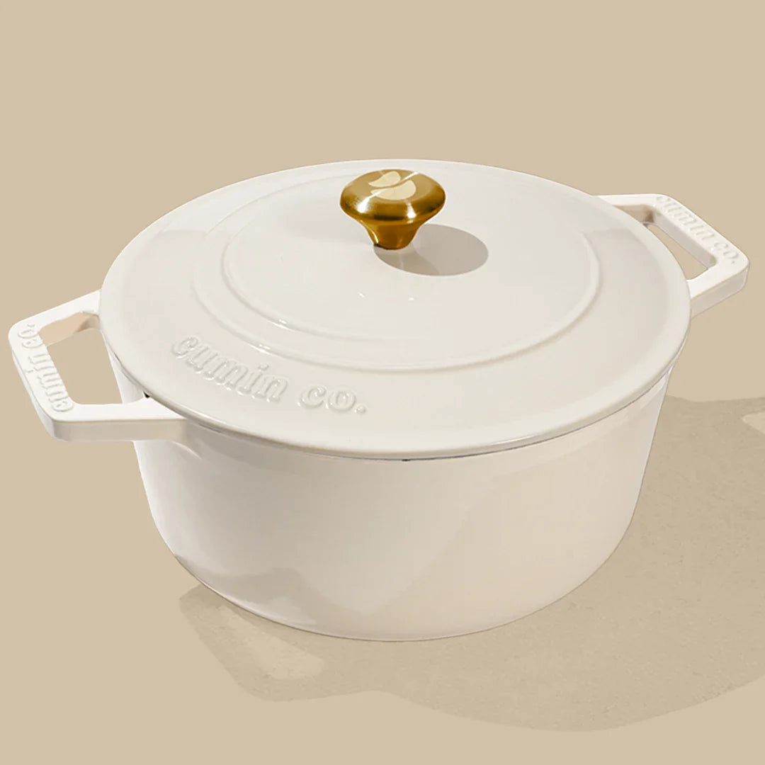 No. 10 Enamel Cast Iron Dutch Oven (5L)