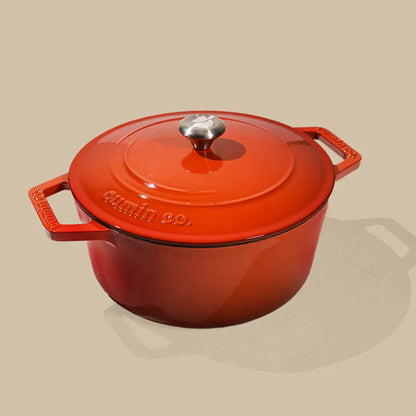 No. 9 Enamel Cast Iron Dutch Oven (4L)
